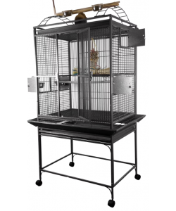 Parrot-Supplies Dakota Play Top Parrot Cage Black Parrot-Supplies Dakota Play Top Parrot Cage Black